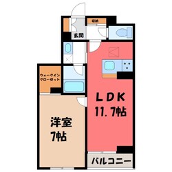 シエルエトワールの物件間取画像